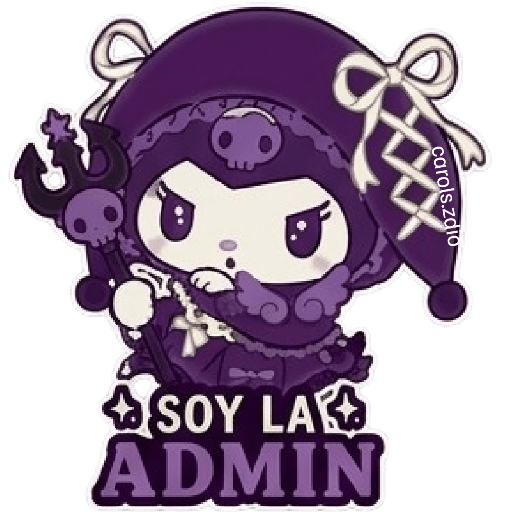 📱Kuromi Admin pal Grupo 🖤💜 2