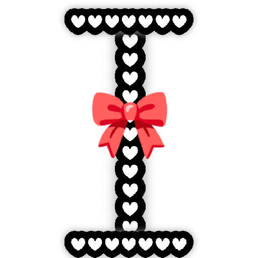 🎀letter coquette💖ABC🎀 9