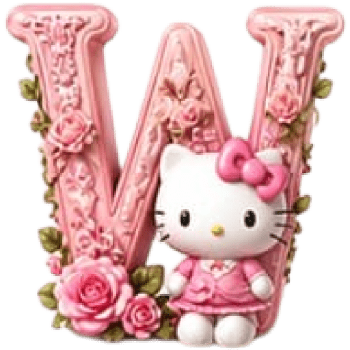 ABC Alfabeto Hello Kitty 🎀🌸🩷 23