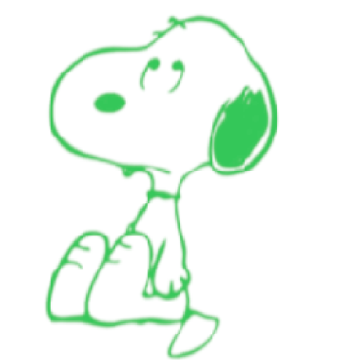 Snoopy verde reacciones 💚🦴 7