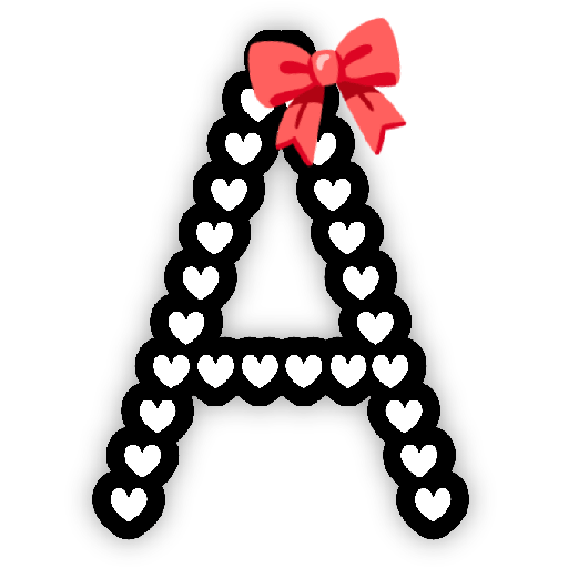 🎀letter coquette💖ABC🎀 1
