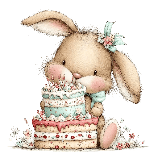 Happy Birthday HBD🎈🎂🐰 14