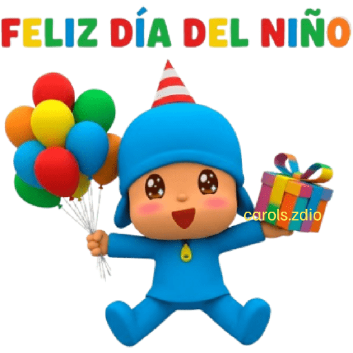 🚗 Día del niño Pocoyó 🎈🧢 13