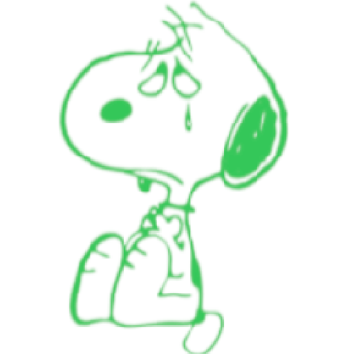 Snoopy verde reacciones 💚🦴 10