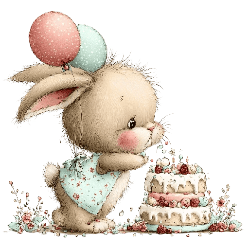 Happy Birthday HBD🎈🎂🐰 21
