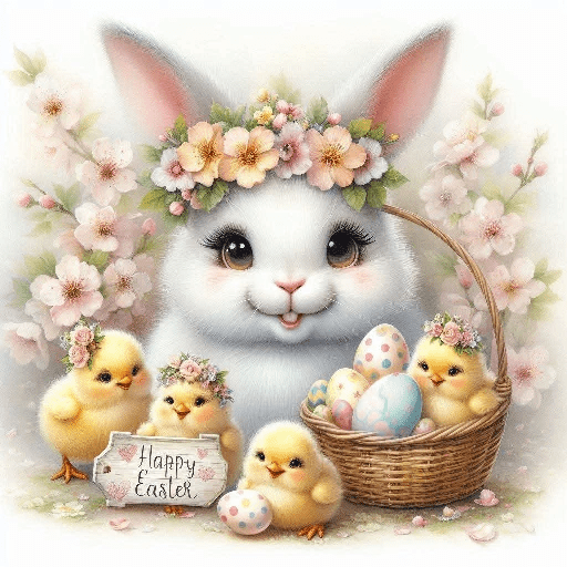 Happy Easter Bunny 🌈🥚🐰 6