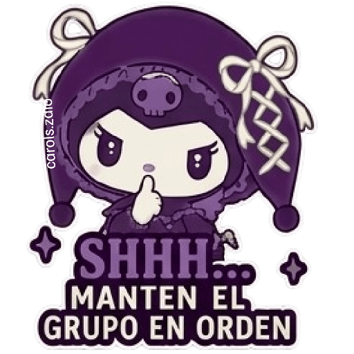 📱Kuromi Admin pal Grupo 🖤💜 3