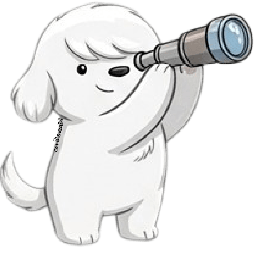 Cute Dog 🐕 Perrito Blanco 🆕2 7