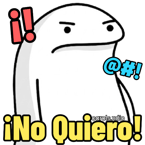 💥 Flork Enojado Frases 🤬  5