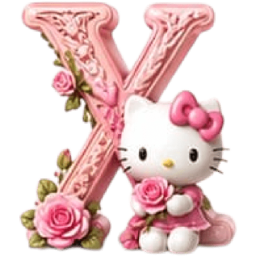 ABC Alfabeto Hello Kitty 🎀🌸🩷 24