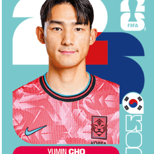 🧿 Laminas Seleccion Corea🇰🇷 10