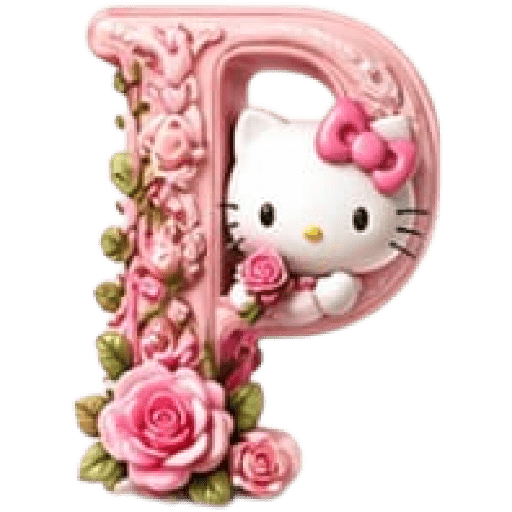 ABC Alfabeto Hello Kitty 🎀🌸🩷 16
