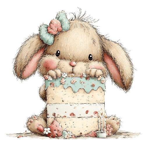 Happy Birthday HBD🎈🎂🐰 4
