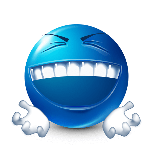 Expressive Blue Emoji V2 21
