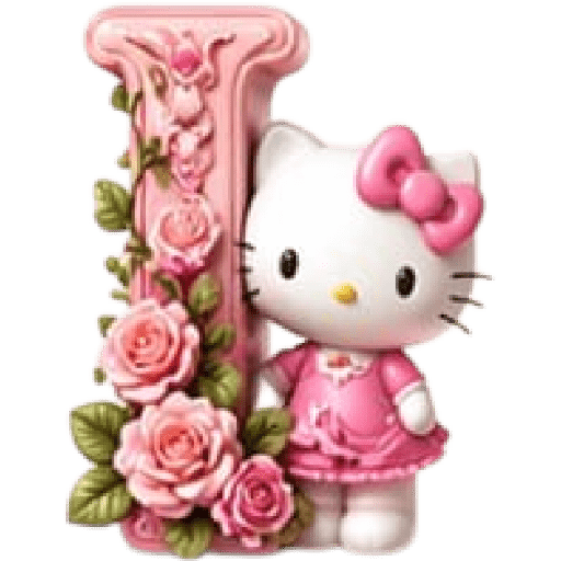 ABC Alfabeto Hello Kitty 🎀🌸🩷 9
