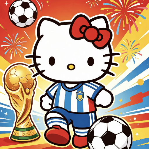 🧿 Hello Kitty Mundialera⚽🏆 2