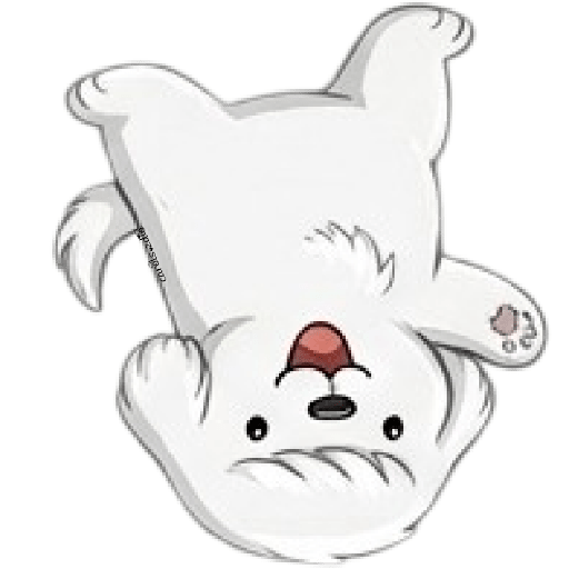 Cute Dog 🐕 Perrito Blanco 🆕2 12