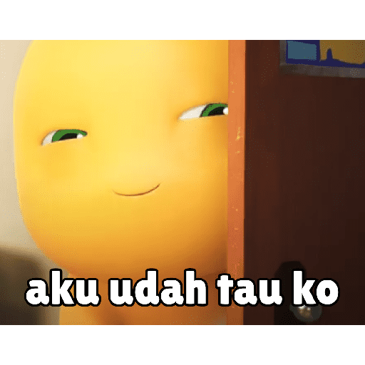 Dino Kuning Nailoong Sticker1G 19
