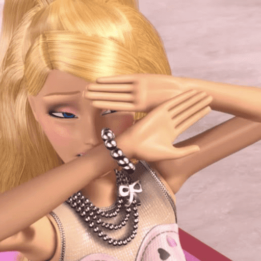 Barbie reações  7