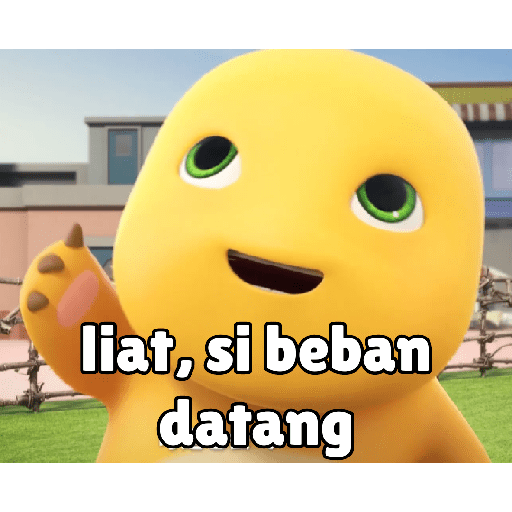 Dino Kuning Nailoong Sticker1G 29