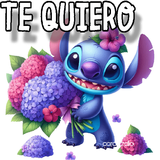 Flores moradas Stitch 💜🪻💜 9