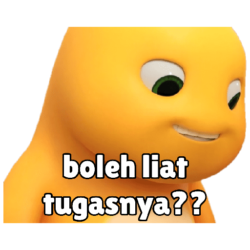 Dino Kuning Nailoong Sticker1G 25