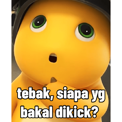 Dino Kuning Nailoong Sticker1G 9