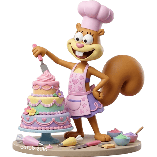 🎂Arenita Mejillas Pastelera🧁🐿️ 14