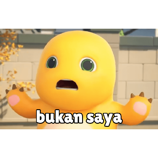 Dino Kuning Nailoong Sticker1G 18