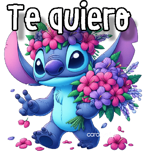 Flores moradas Stitch 💜🪻💜 4