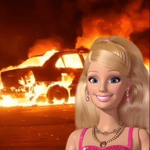 Barbie reações  10