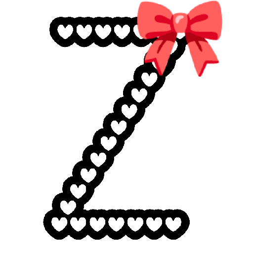 🎀letter coquette💖ABC🎀 27