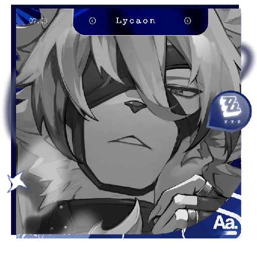 ✴︎ㅤLycaonㅤ⬮ ZZZ 29