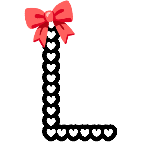 🎀letter coquette💖ABC🎀 12