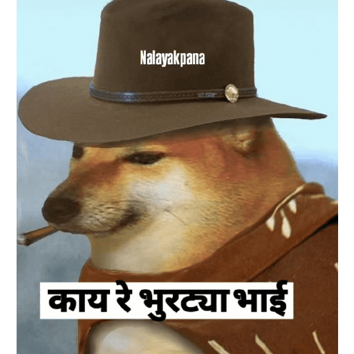 Funny marathi stickers 5