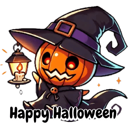 Kawaii cute Happy Halloween 🎃 20