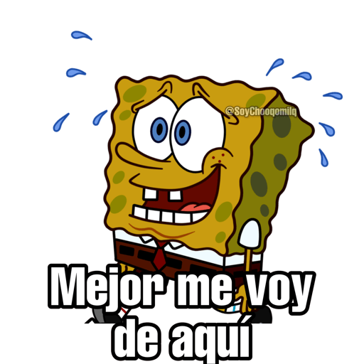 Mejor me voy de aqui
