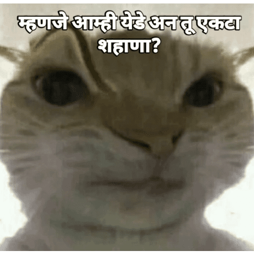 Funny marathi stickers 2