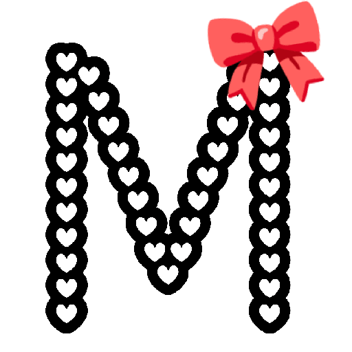 🎀letter coquette💖ABC🎀 13