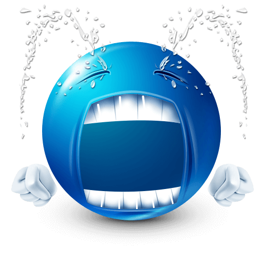 Expressive Blue Emoji V2 11