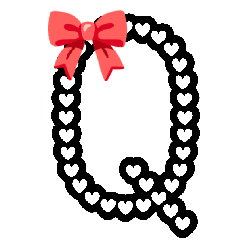 🎀letter coquette💖ABC🎀 18