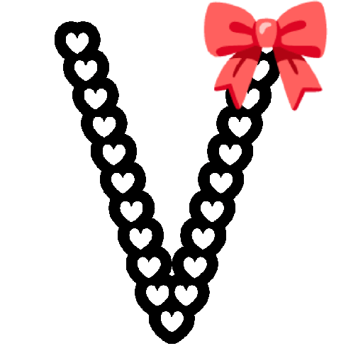 🎀letter coquette💖ABC🎀 23