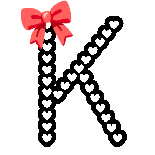 🎀letter coquette💖ABC🎀 11