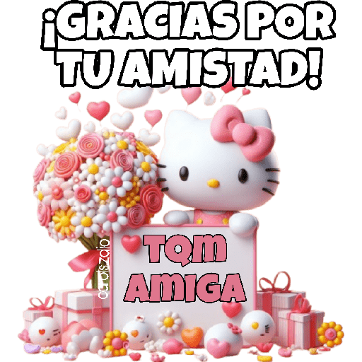 🩷HELLO KITTY AMOR Y AMISTAD🎀 14