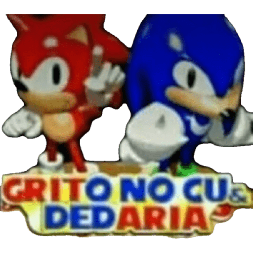 Sonic e sua turma dando dedo  15