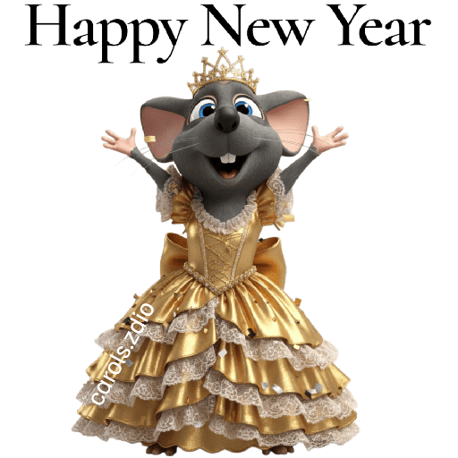 🎉🥂 Ratita Feliz Año Nuevo 🥂🎉 4