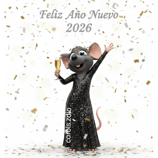 🎉🥂 Ratita Feliz Año Nuevo 🥂🎉 13