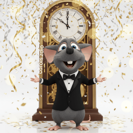 🎉🥂 Ratita Feliz Año Nuevo 🥂🎉 15