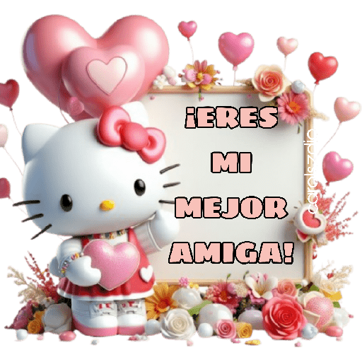 🩷HELLO KITTY AMOR Y AMISTAD🎀 12