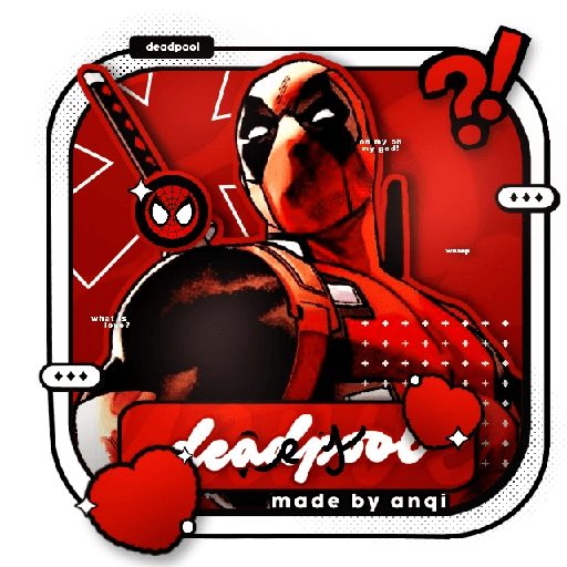 deadpoolㅤㅤAᩢ꯭Aㅤ⣿⣿ㅤㅤ▇ 17